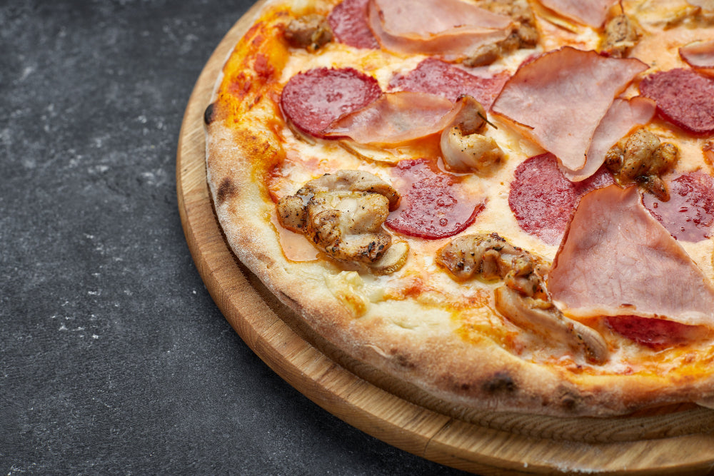 Rețeta Pizza Capricciosa Bogată în Proteine Pentru Pasionații De Fitness