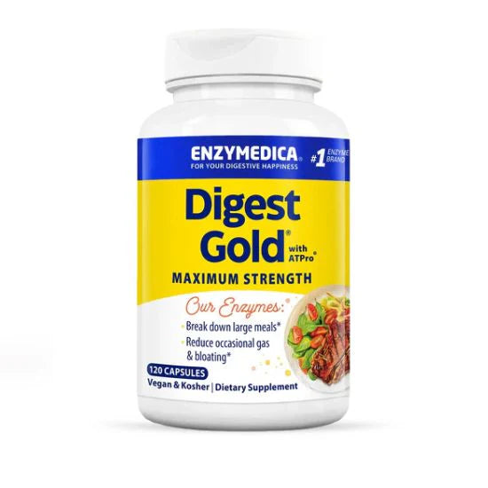 Enzime Digestive, Enzymedica, Digest Gold with ATPRO, 120 Capsule