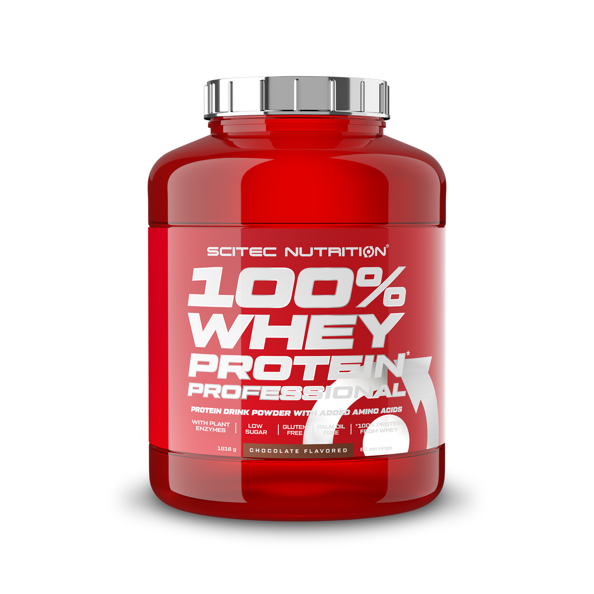Proteina din Zer, Scitec Nutrition, 100% Whey Protein Professional, 1816g