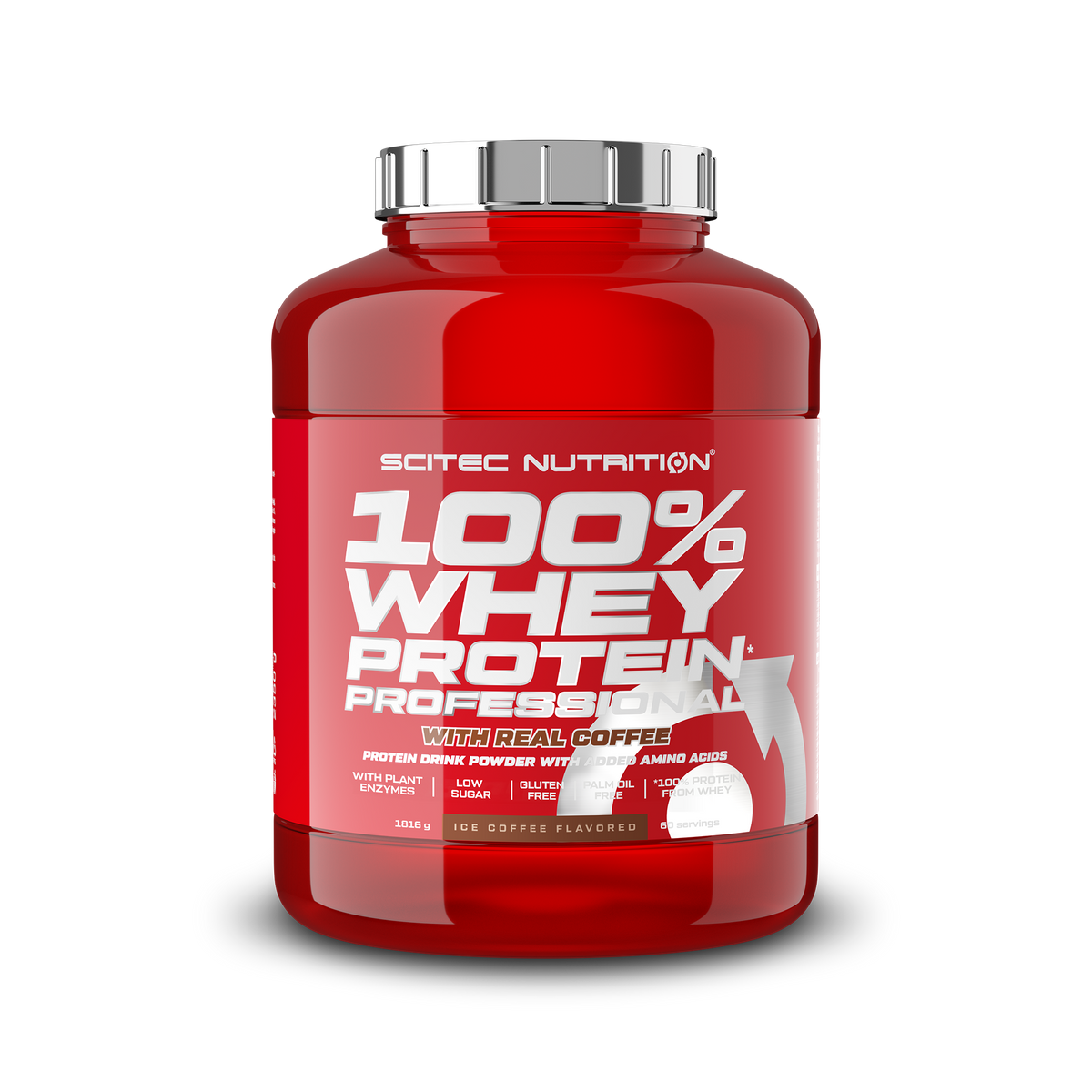 Proteina din Zer, Scitec Nutrition, 100% Whey Protein Professional, 1816g