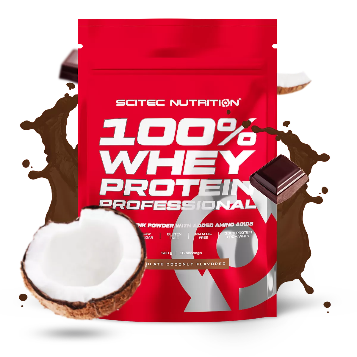 Proteina din Zer, Scitec Nutrition, 100% Whey Protein Professional, 500g