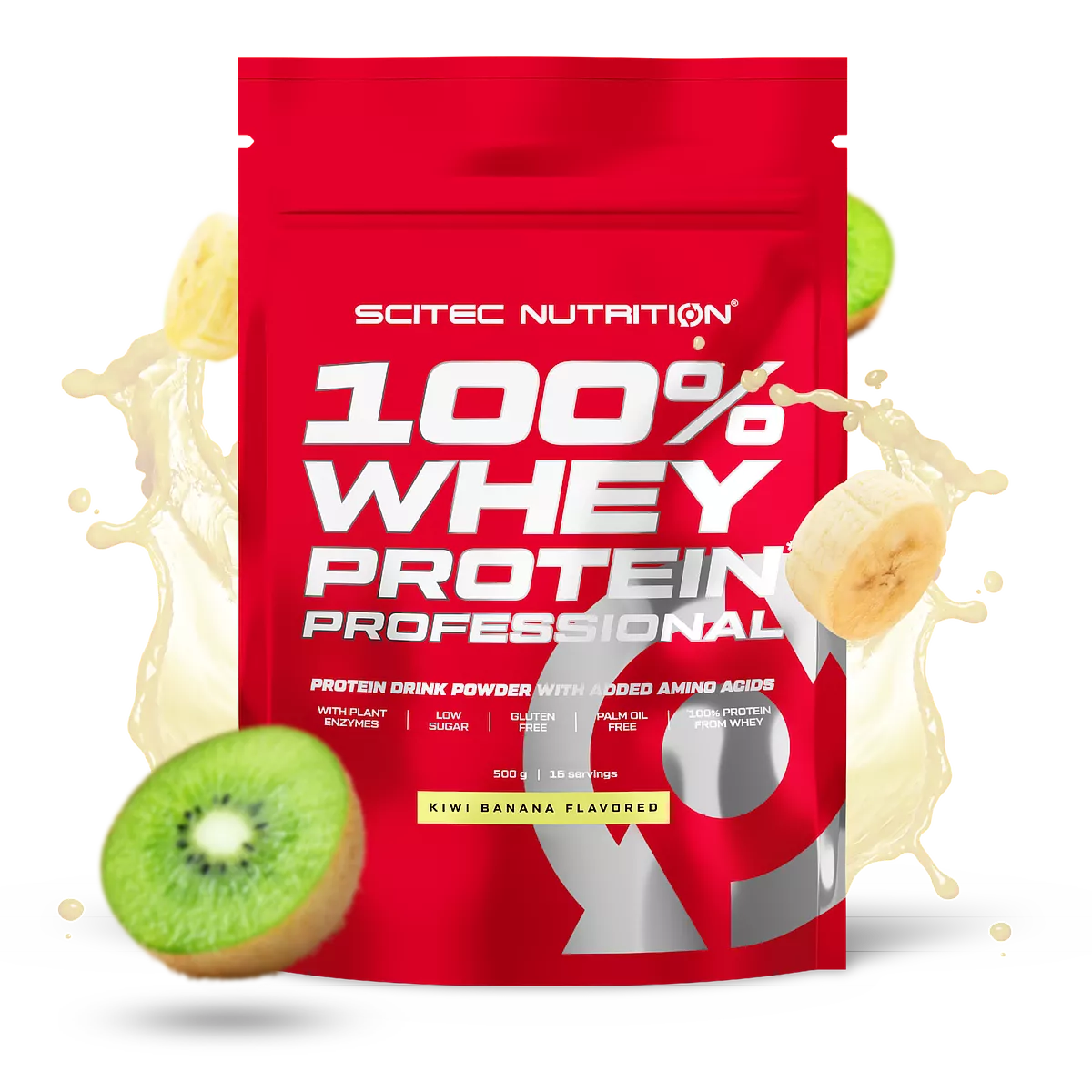 Proteina din Zer, Scitec Nutrition, 100% Whey Protein Professional, 500g