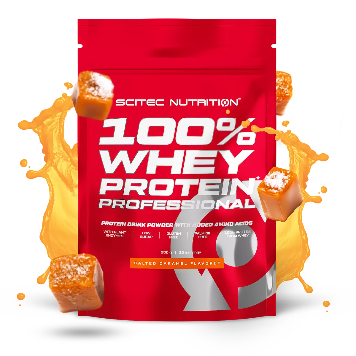 Proteina din Zer, Scitec Nutrition, 100% Whey Protein Professional, 500g