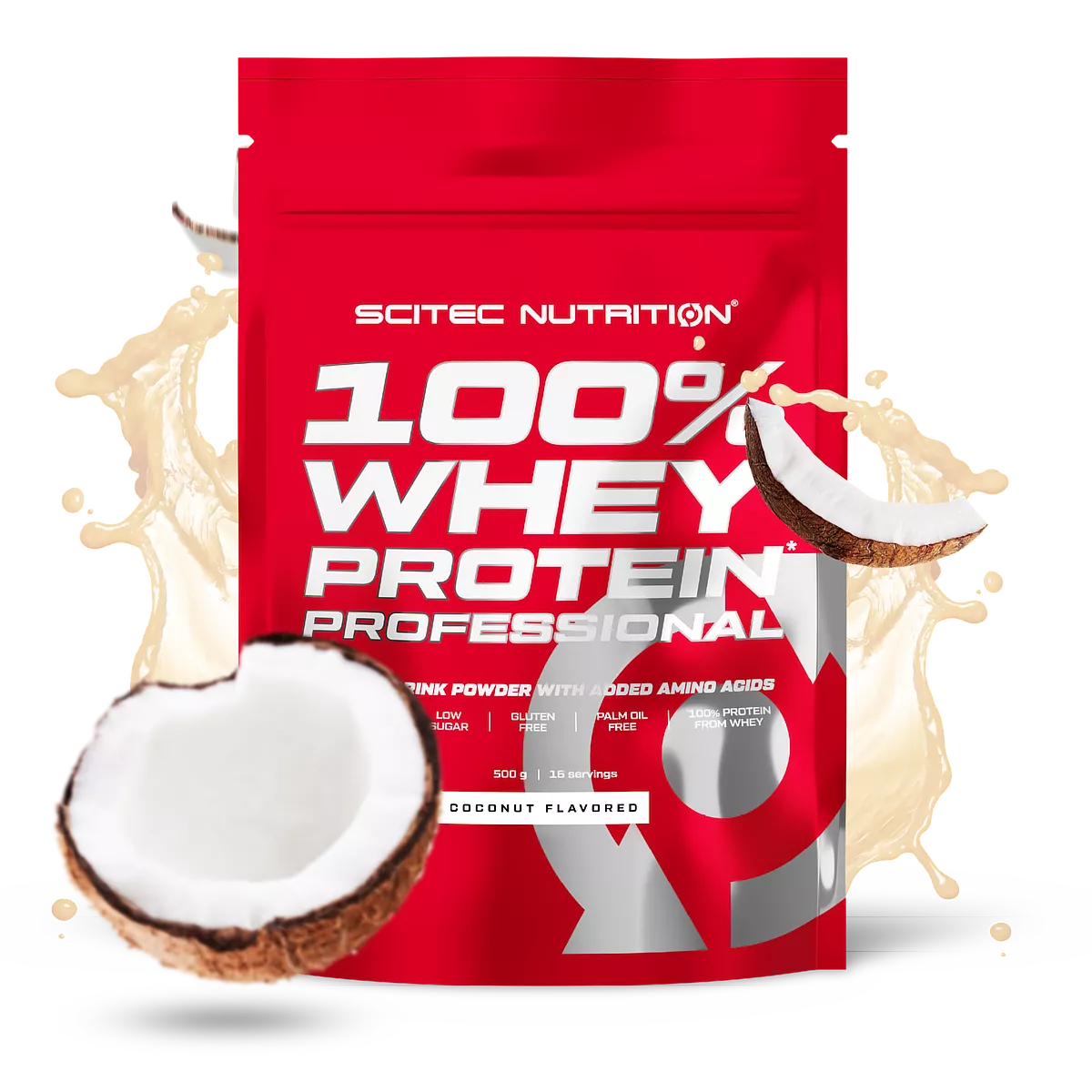 Proteina din Zer, Scitec Nutrition, 100% Whey Protein Professional, 500g