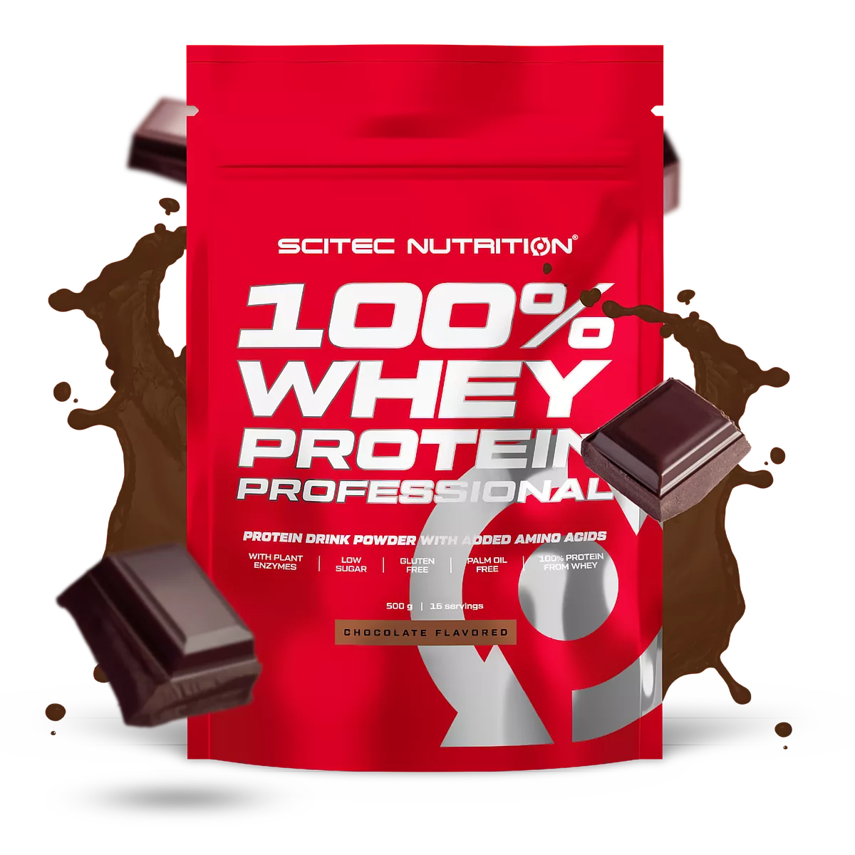 Proteina din Zer, Scitec Nutrition, 100% Whey Protein Professional, 500g
