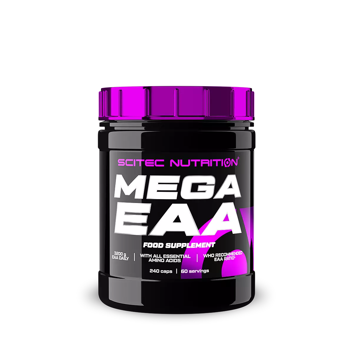 Aminoacizi Esentiali, Scitec Nutrition, Mega EAA, 240 Capsule