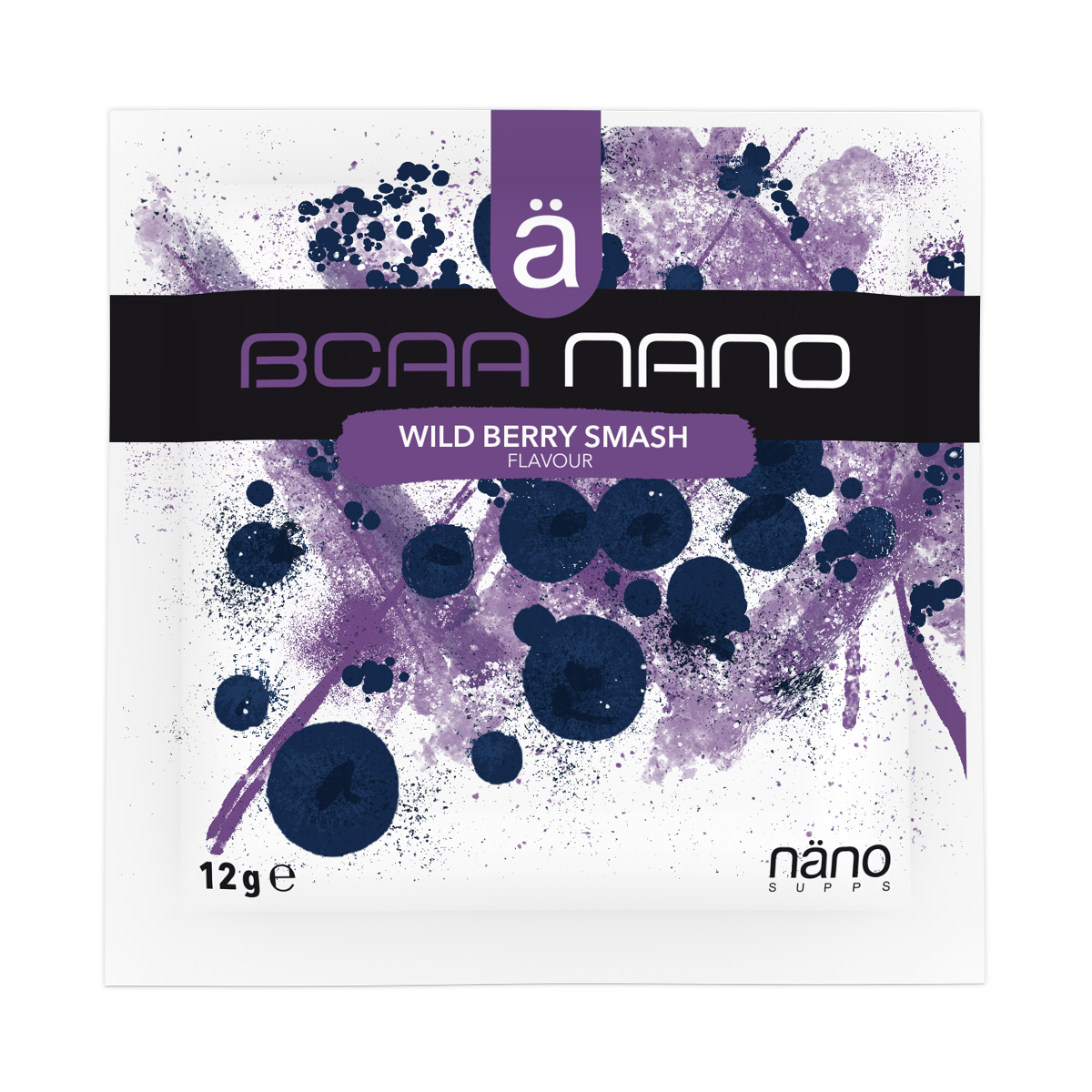 Aminoacizi Pudra, Nanosupps, BCAA Nano, 12g