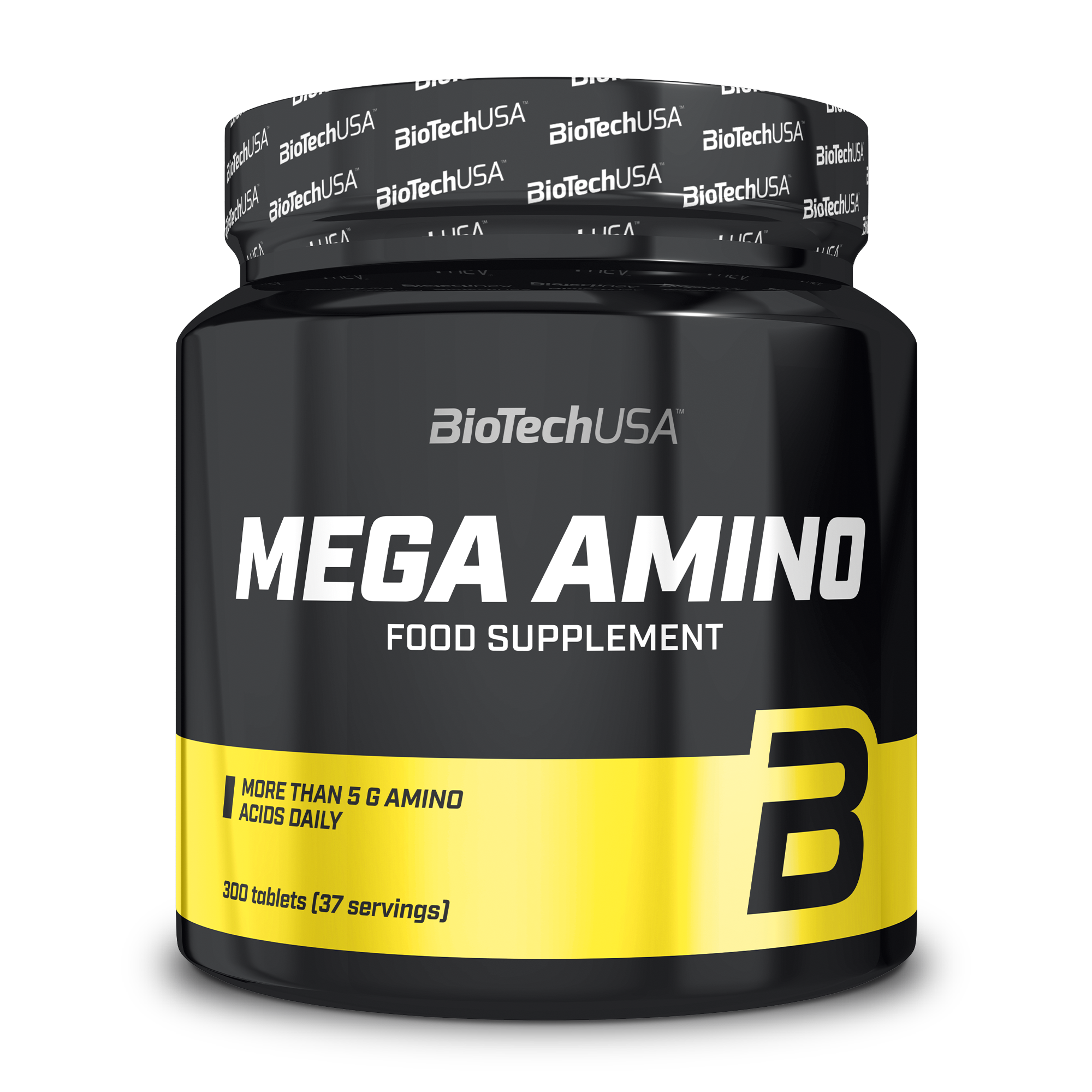 Complex Aminoacizi, BioTechUSA, Mega Amino, 300 tablete