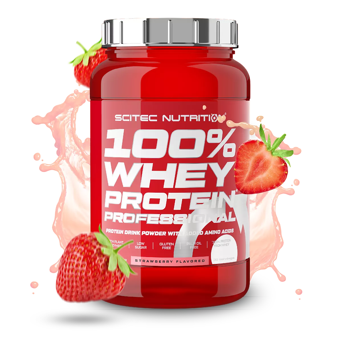 Proteina din zer, Scitec Nutrition, 100% Whey Protein Professioal, 920g