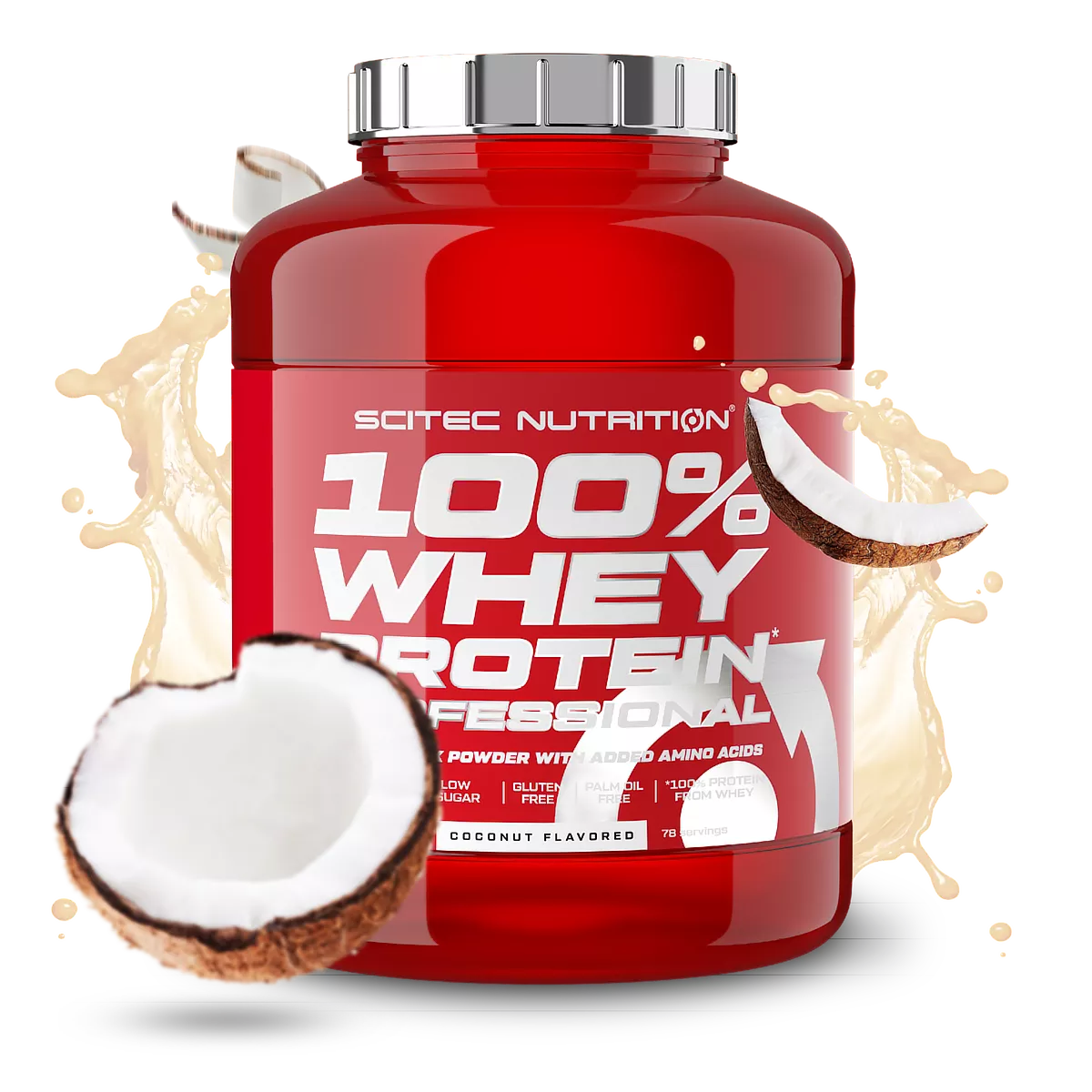 Proteina din zer, Scitec Nutrition, 100% Whey Protein Professional, 2350g