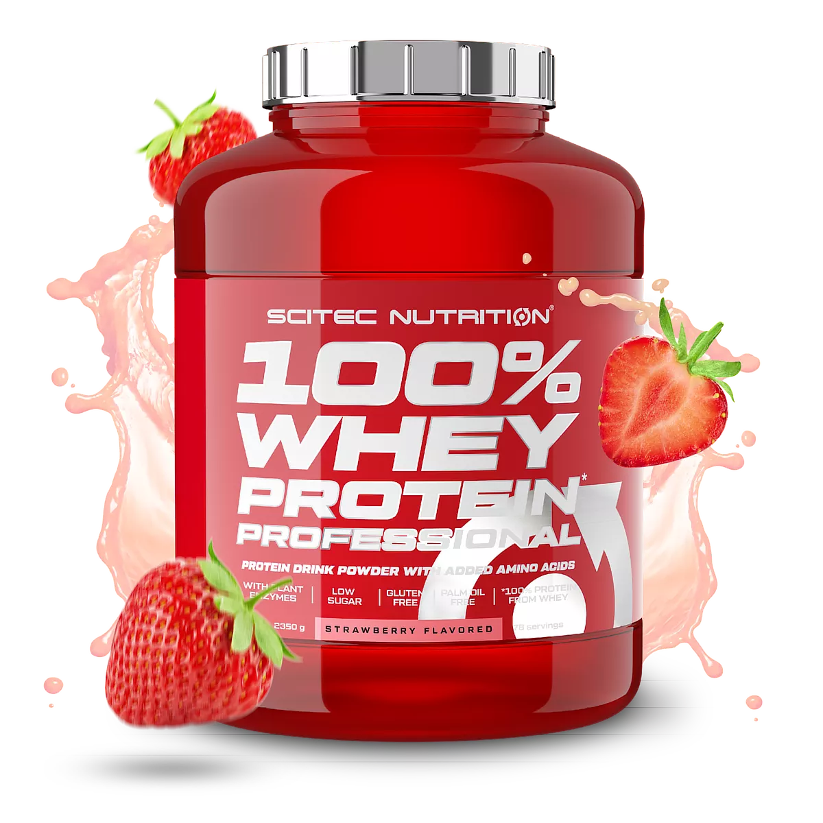 Proteina din zer, Scitec Nutrition, 100% Whey Protein Professional, 2350g