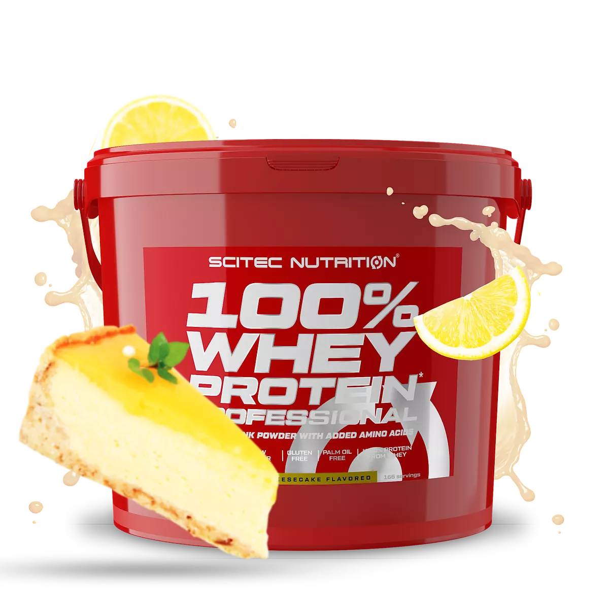 Proteina din Zer, Scitec Nutrition, 100% Whey Protein Professional, 5000g