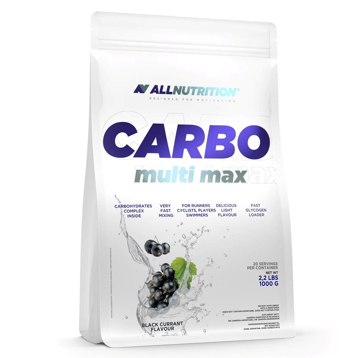 Carbohidrați cu Timp de Absorbție Variat, Allnutrition, Carbo Multi Mix, 1000g