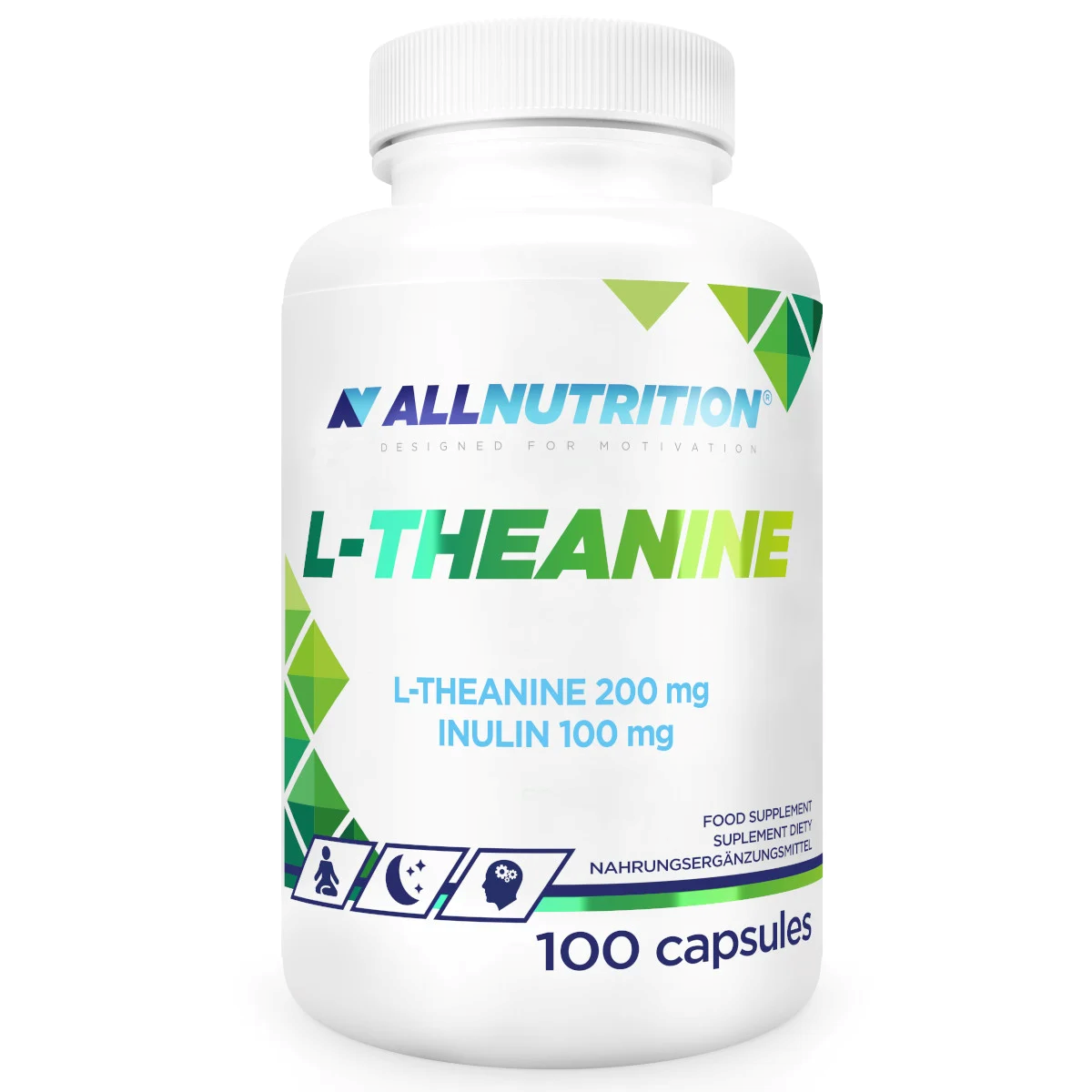 L-Teanina, Allnutrition, L-Theanine, 100 Capsule