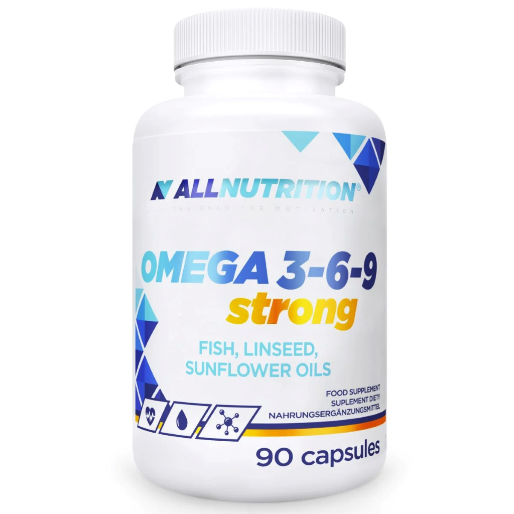 Acizi Grasi, Allnutrition, Omega 3-6-9 Strong, 90 Capsule