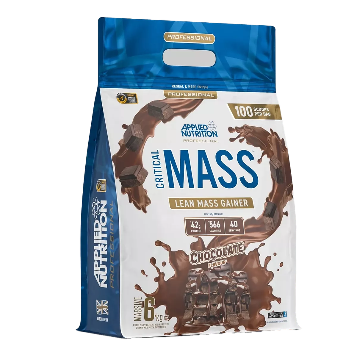 Proteina Masa Musculara , Applied Nutrition, Critical Mass, 6000g