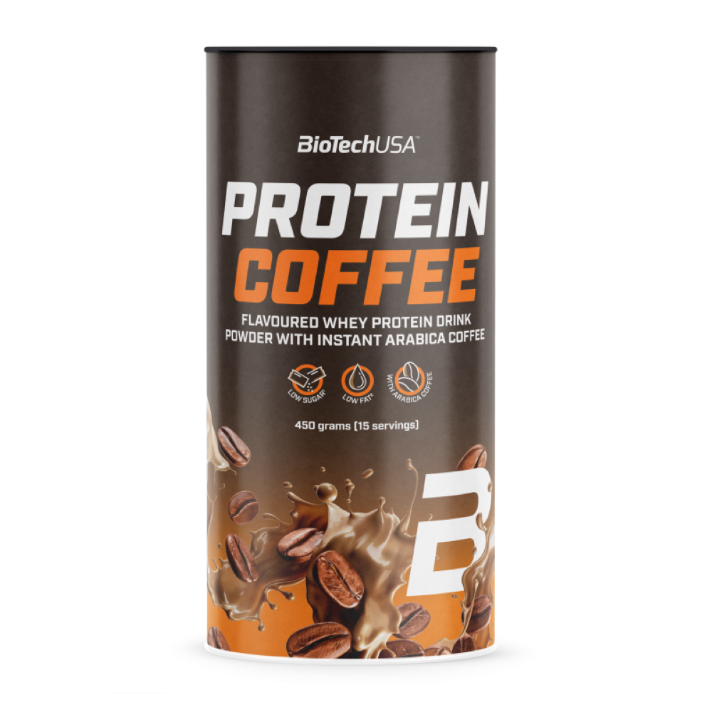 Cafea Proteica, BioTechUSA, Protein Coffee, 450g