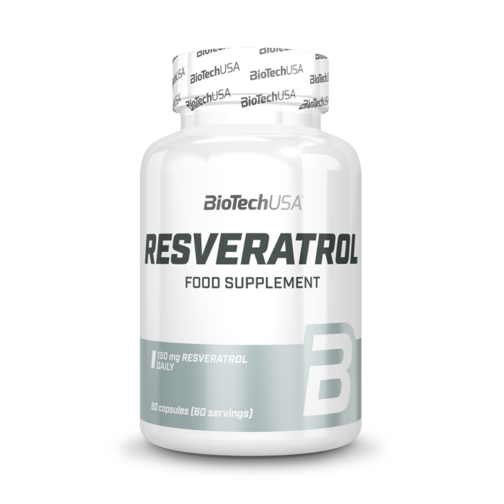 Resveratrol, BioTechUSA, Resveratrol, 60 Capsule