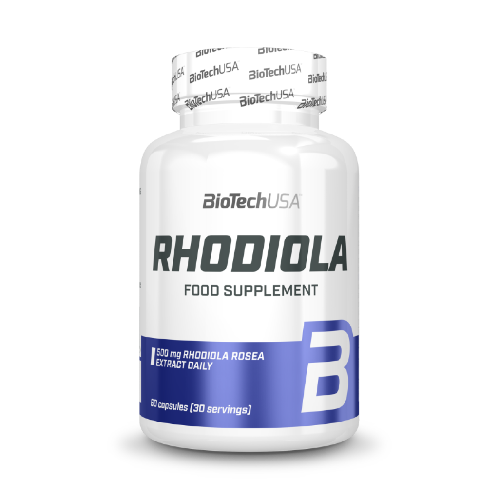 Extract de Rădăcină de Rhodiola, BioTechUSA, Rhodiola, 60 Capsule