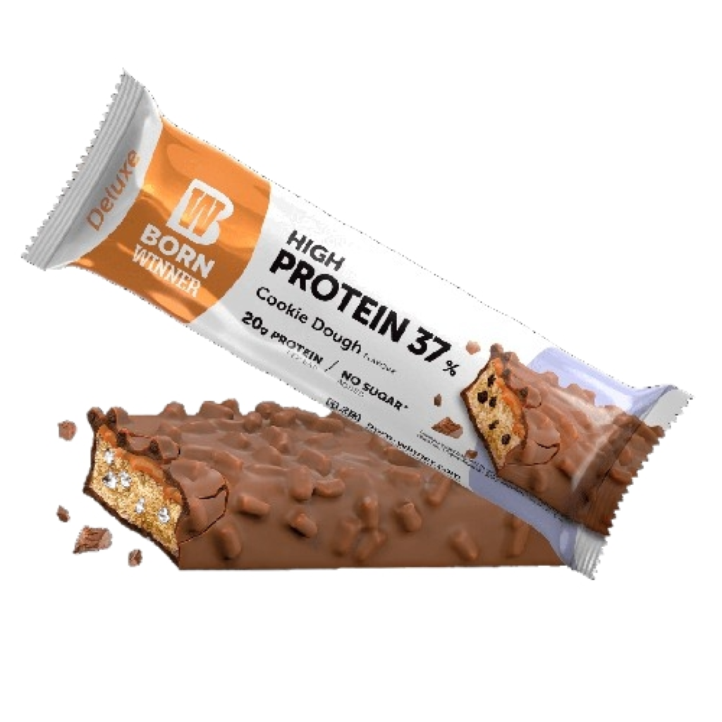 Baton Proteic, Born Winner, Deluxe, High Protein 37%, 55g