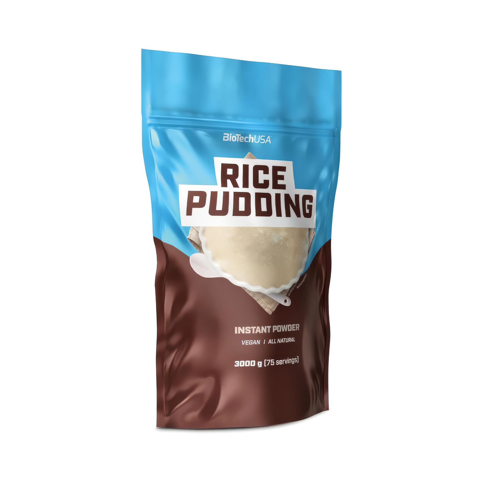 Budinca de Orez Fara Aroma, Pulbere, BioTechUSA, Rice Pudding All Natural, 3000g