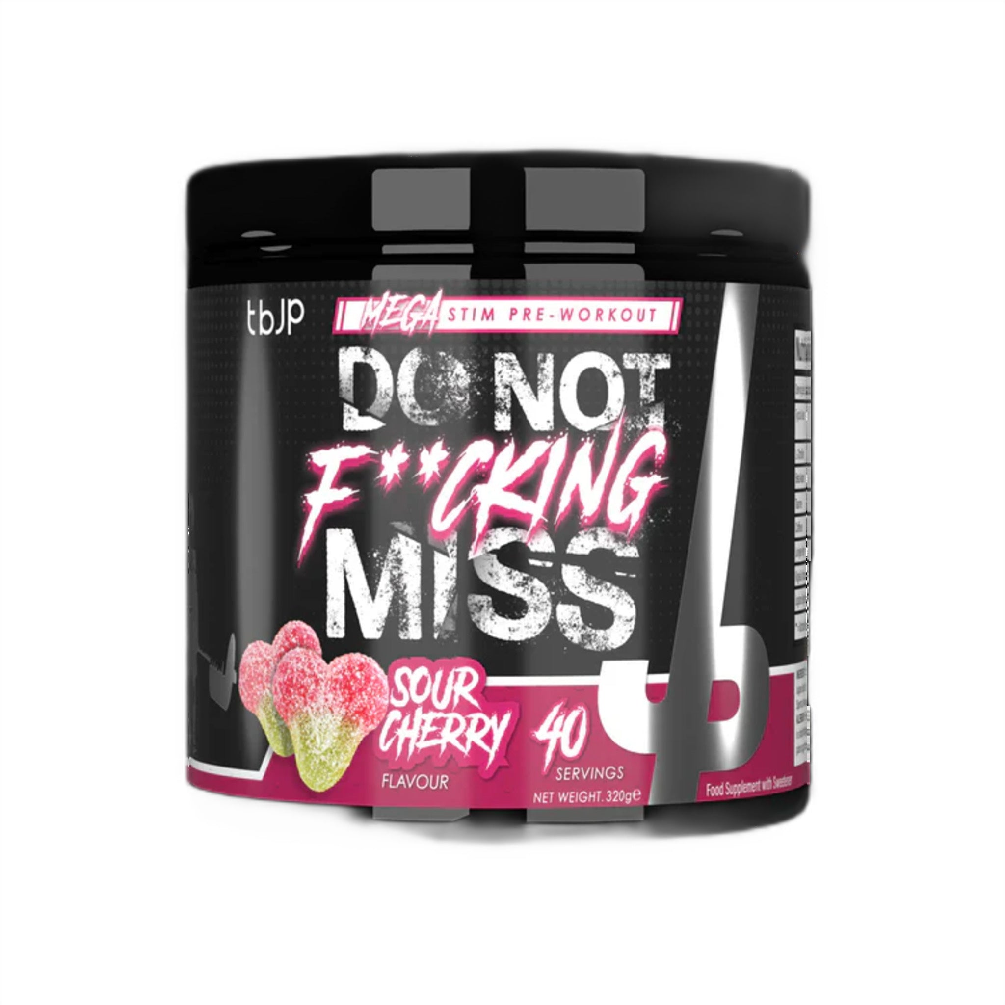 Pre-Workout, Trained by JP, Do Not F**cking Miss, Mega Stim Pre-Workout, 320g