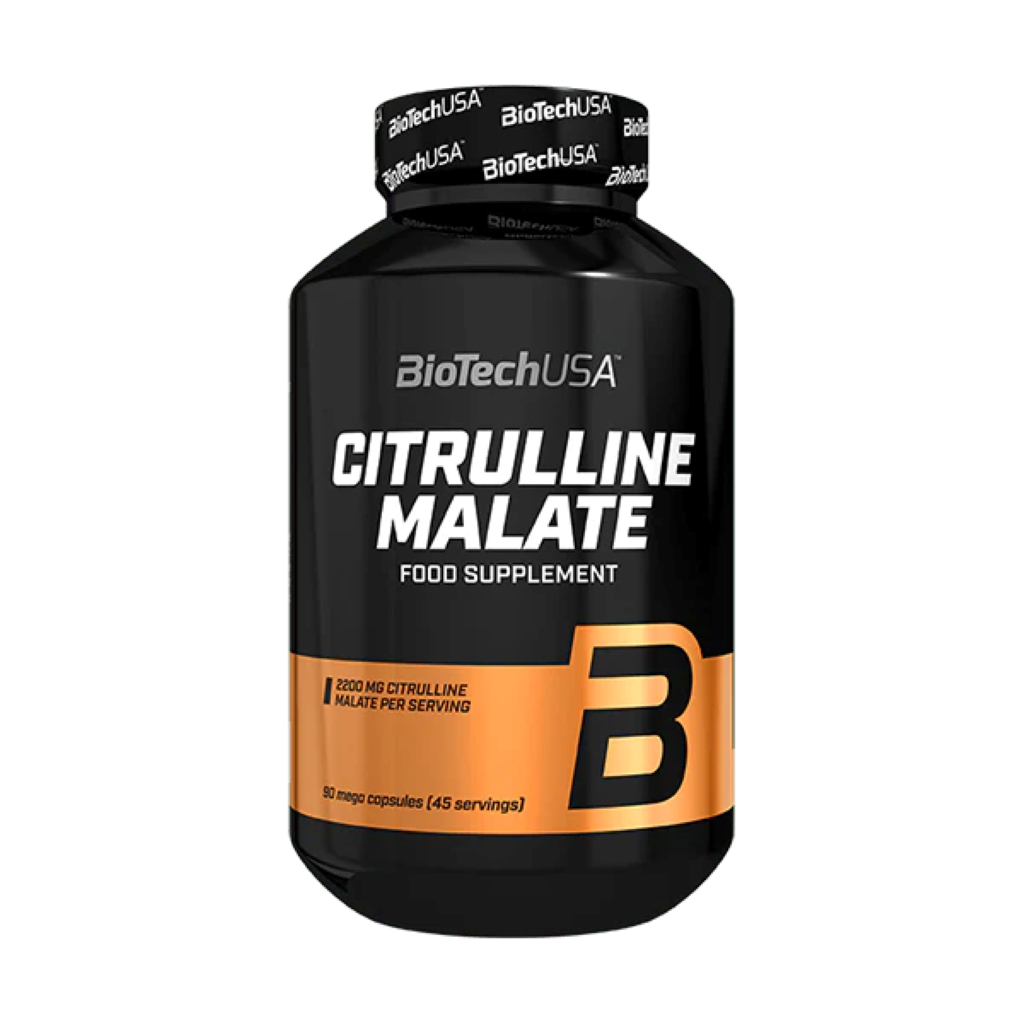 Citrulină Malat Capsule, BioTechUSA, Citrulline Malate, 90 Mega Caps
