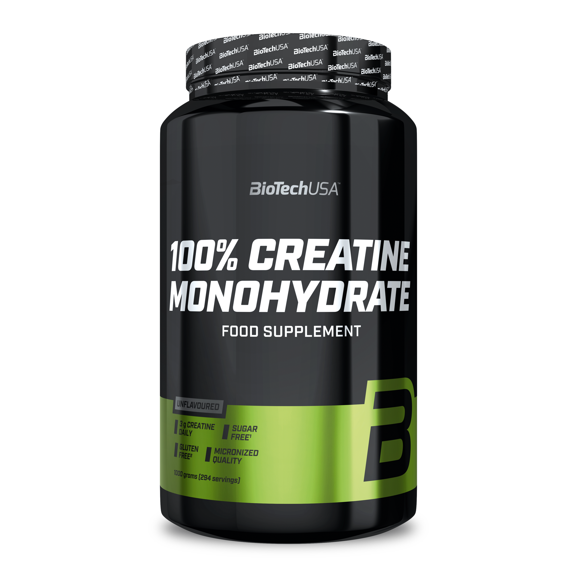 Creatina Monohidrata, BioTechUSA, 100% Micronized Creatine Monohydrate, 1000g