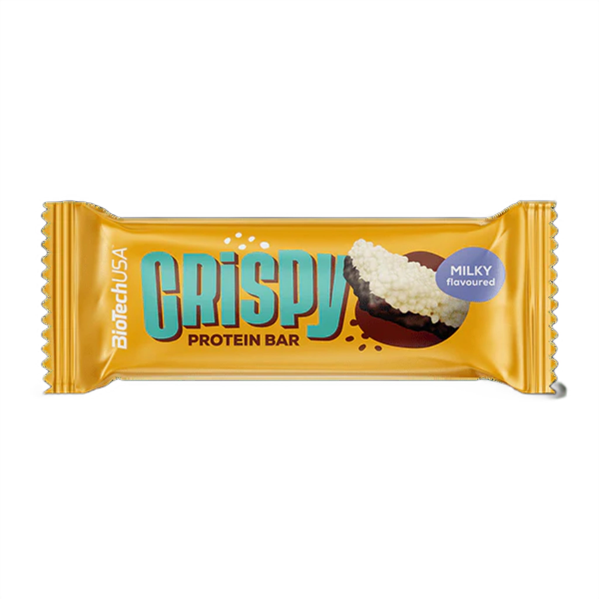 Baton Proteic, BioTechUSA, Crispy Milky Protein Bar, 40g