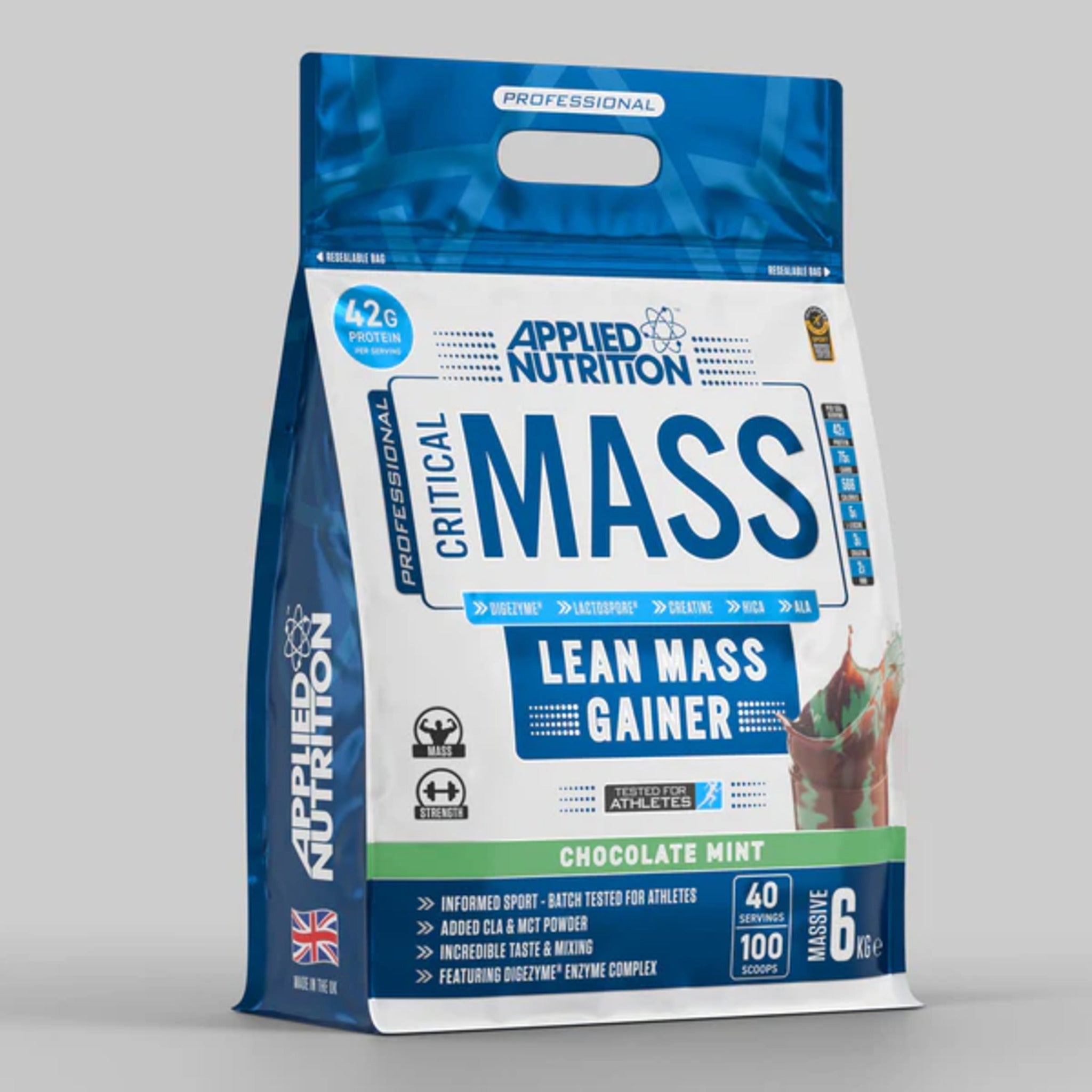 Proteina Masa Musculara , Applied Nutrition, Critical Mass, 6000g