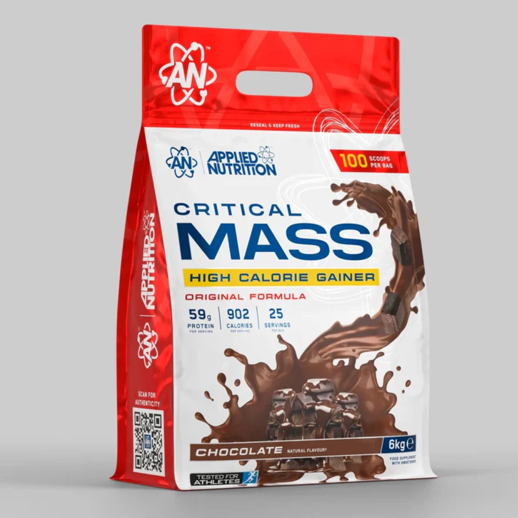 Proteina Masa Musculara, Applied Nutrition, Critical Mass Original Formula, 6000g