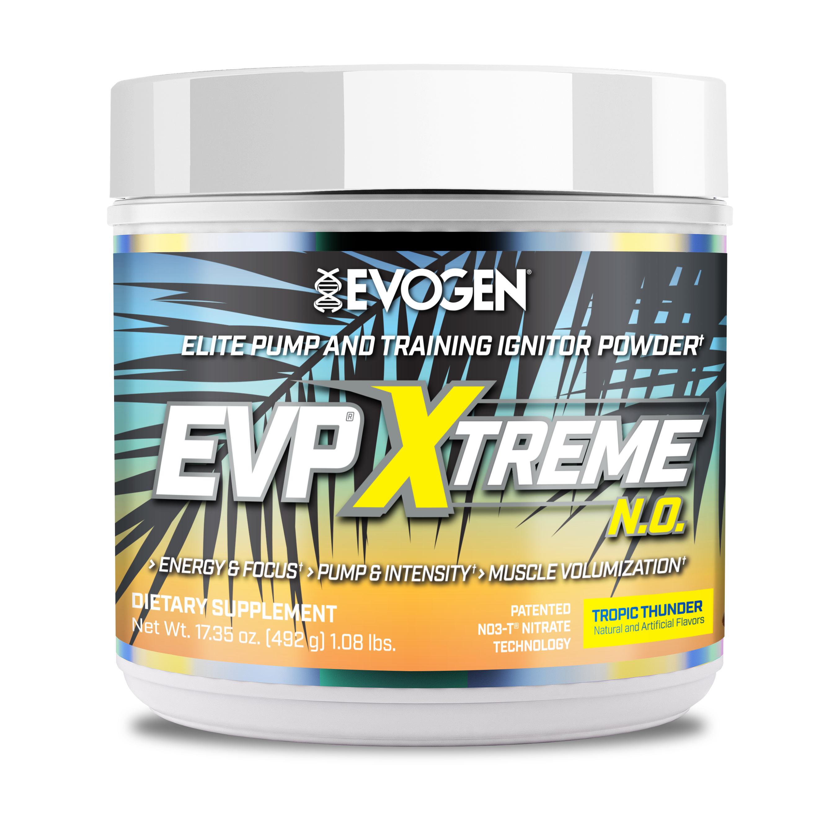 Pre Workout, Evogen, EVP Xtreme N.O, 480g