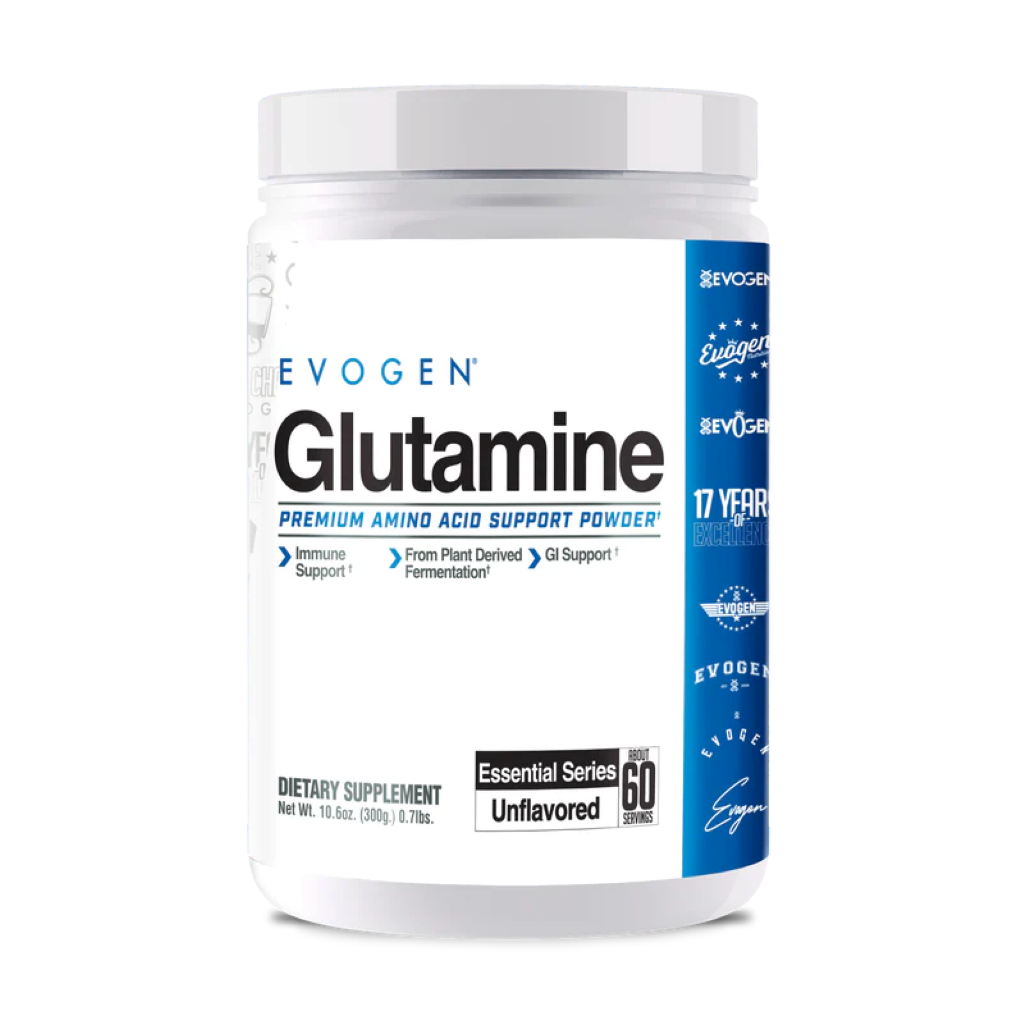 Glutamina, Evogen, Glutamine, Recovery + Immune Support, 300g