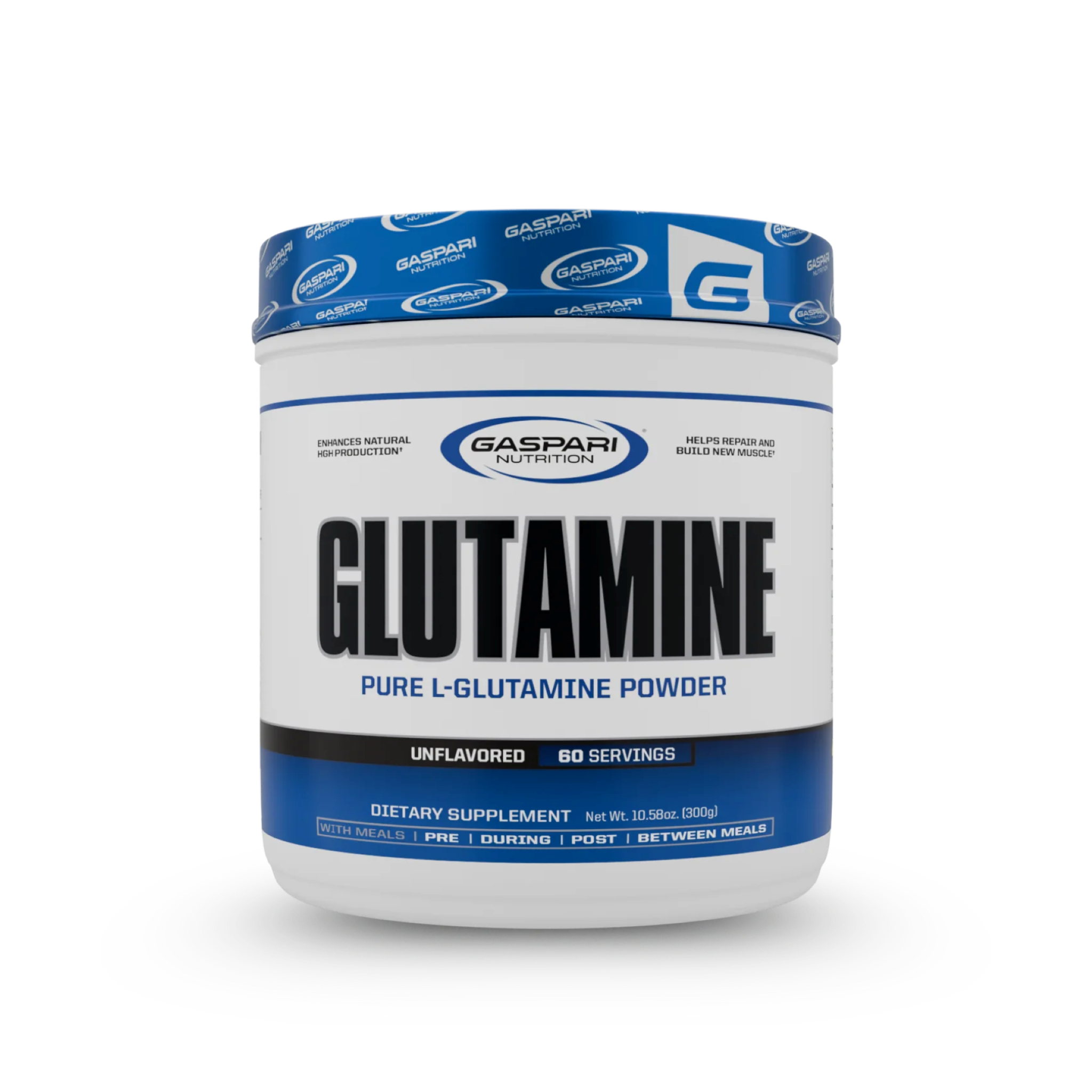 Glutamina Pudra, Gaspari Nutrition, Pure L-Glutamine Powder, 300g