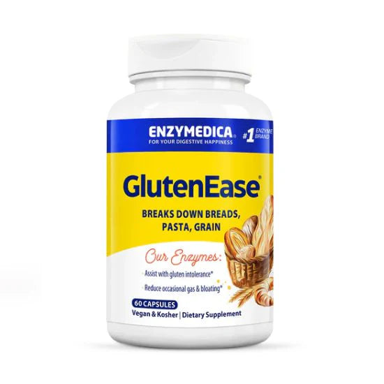 Enzime Digestive, Enzymedica, GlutenEase, 60 Capsule