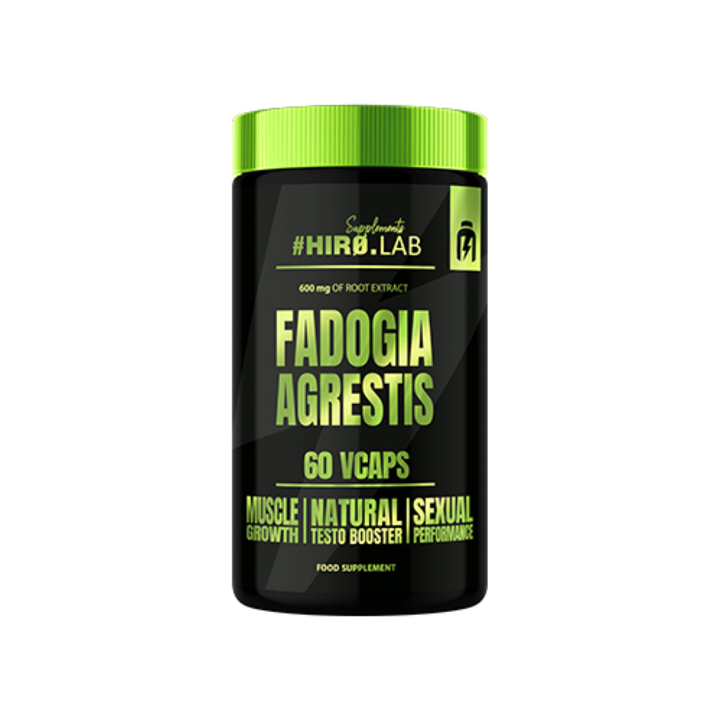Supliment pentru Cresterea Nivelului de Testosteron, Hiro.Lab, Fadogia Agrestis, 60 Capsule