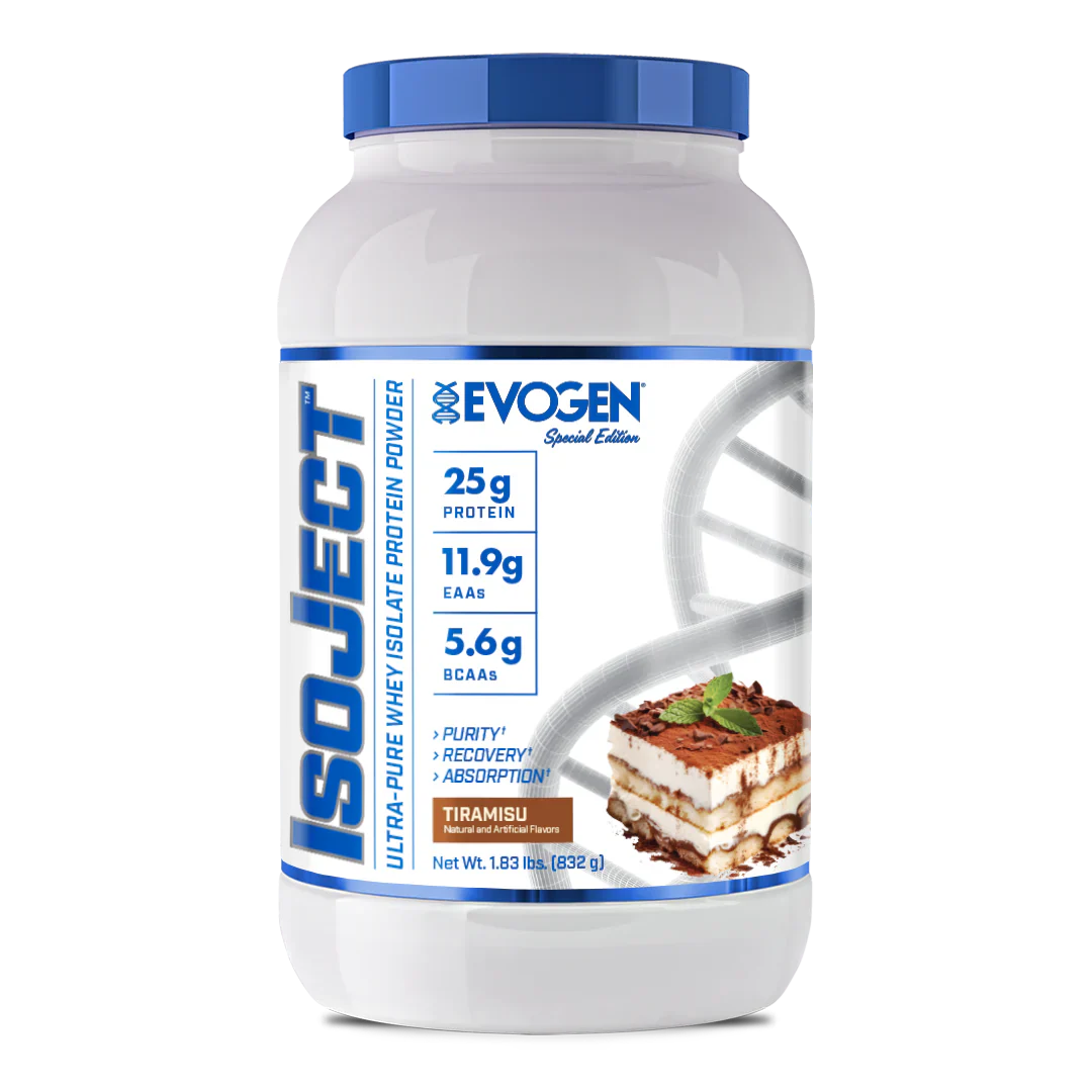 Magazin suplimente sportive - Proteina din Zer izolata, Evogen, Isoject, 840g - gym-stack.ro