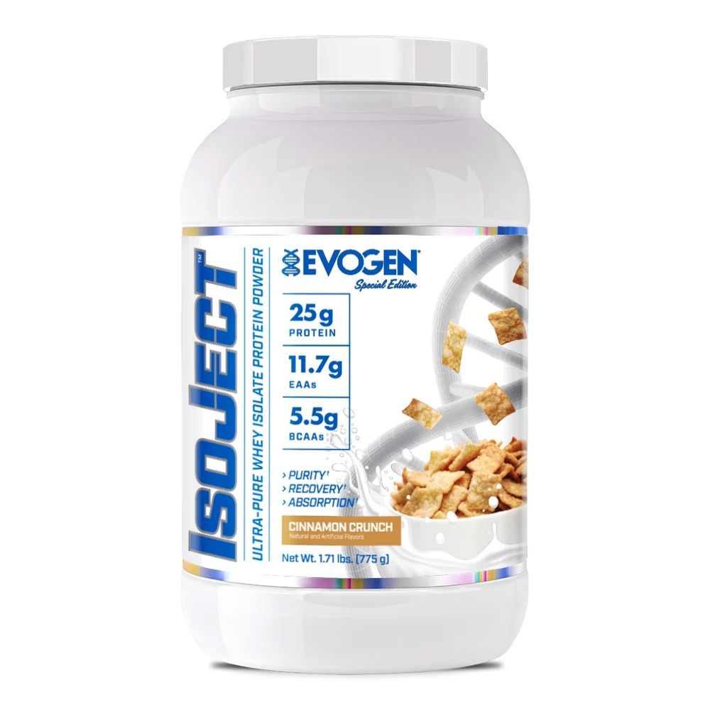 Proteina din Zer Izolata, Evogen, Whey Protein Isolate, IsoJect