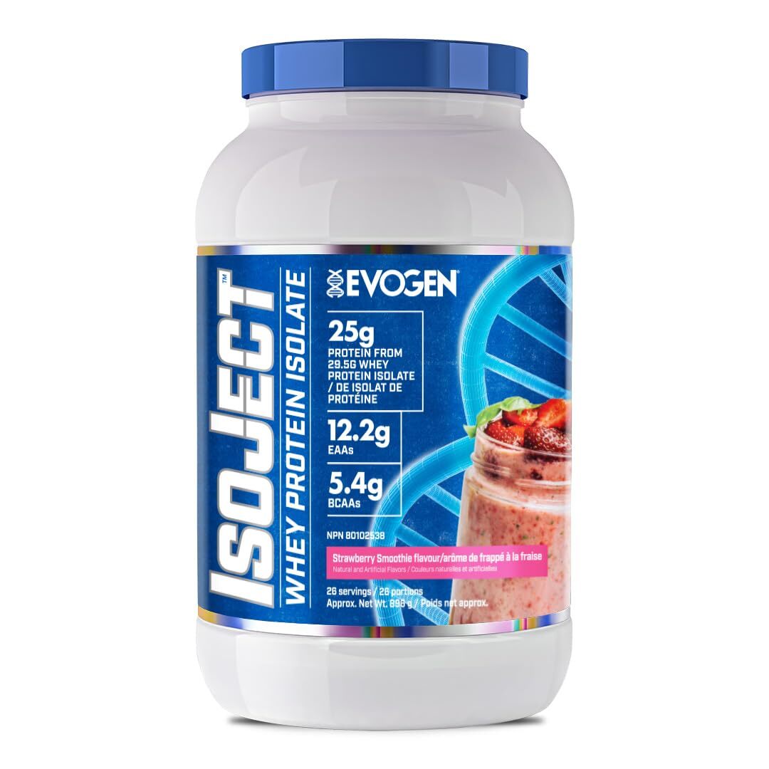 Proteina Izolata din Zer, Evogen, Whey Protein Isolate, Isoject, Canada Edition