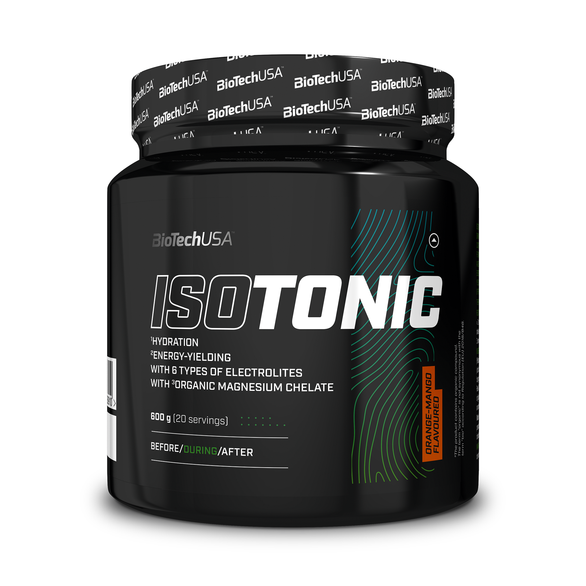 Izotonic Pudra, BioTechUSA, ISOTONIC, 600g, Orange-Mango