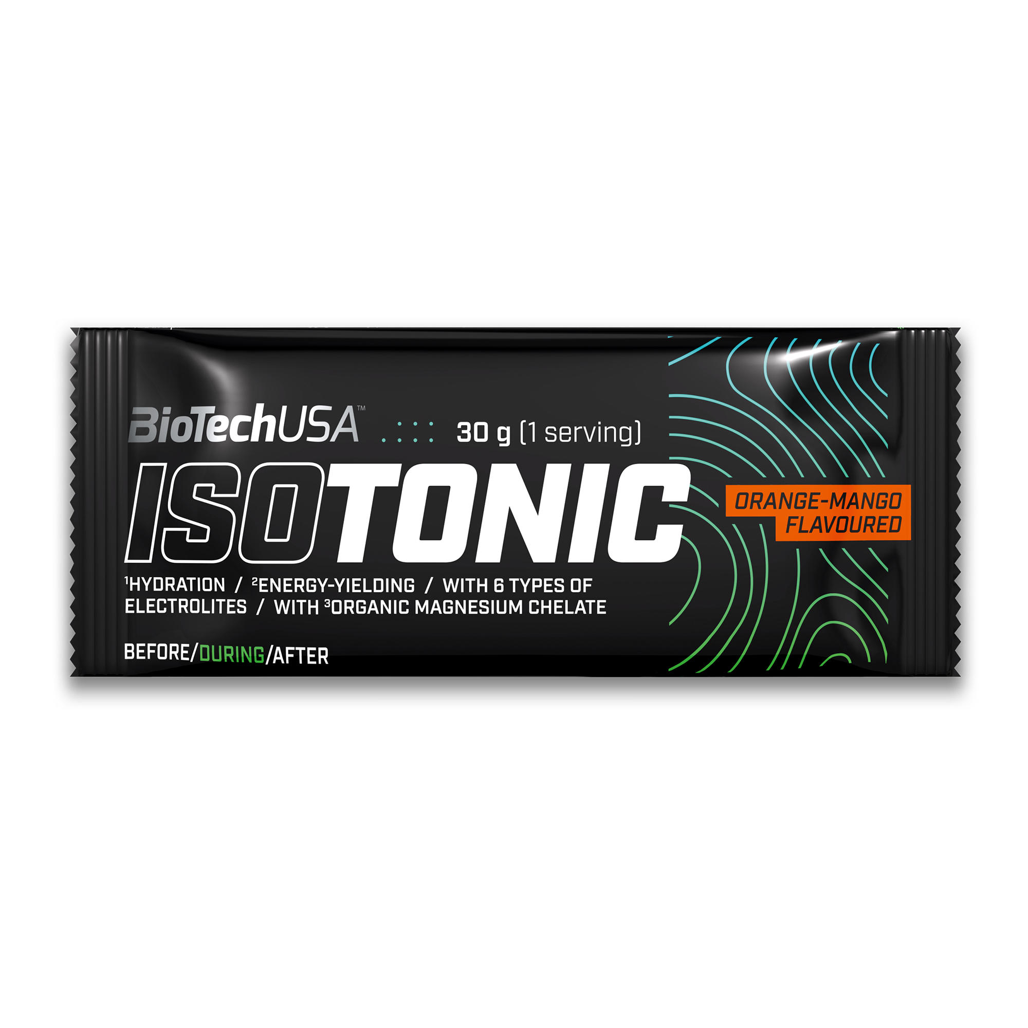 Izotonic Pudra, BioTechUSA, IsoTonic Powder, 30g, Orange-Mango