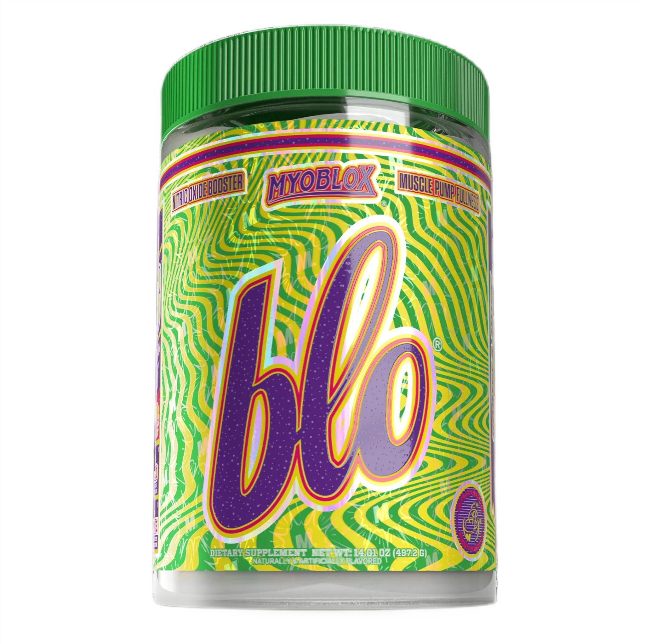Pre-Workout Stim Free, MyoBlox, Blo Pre-Workout, 20/40 Servings