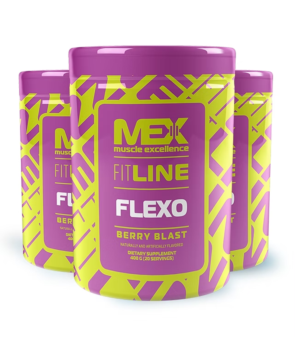 Supliment pentru Articulatii Pudra, MEX Nutrition, Fit Line Flexo, 400g