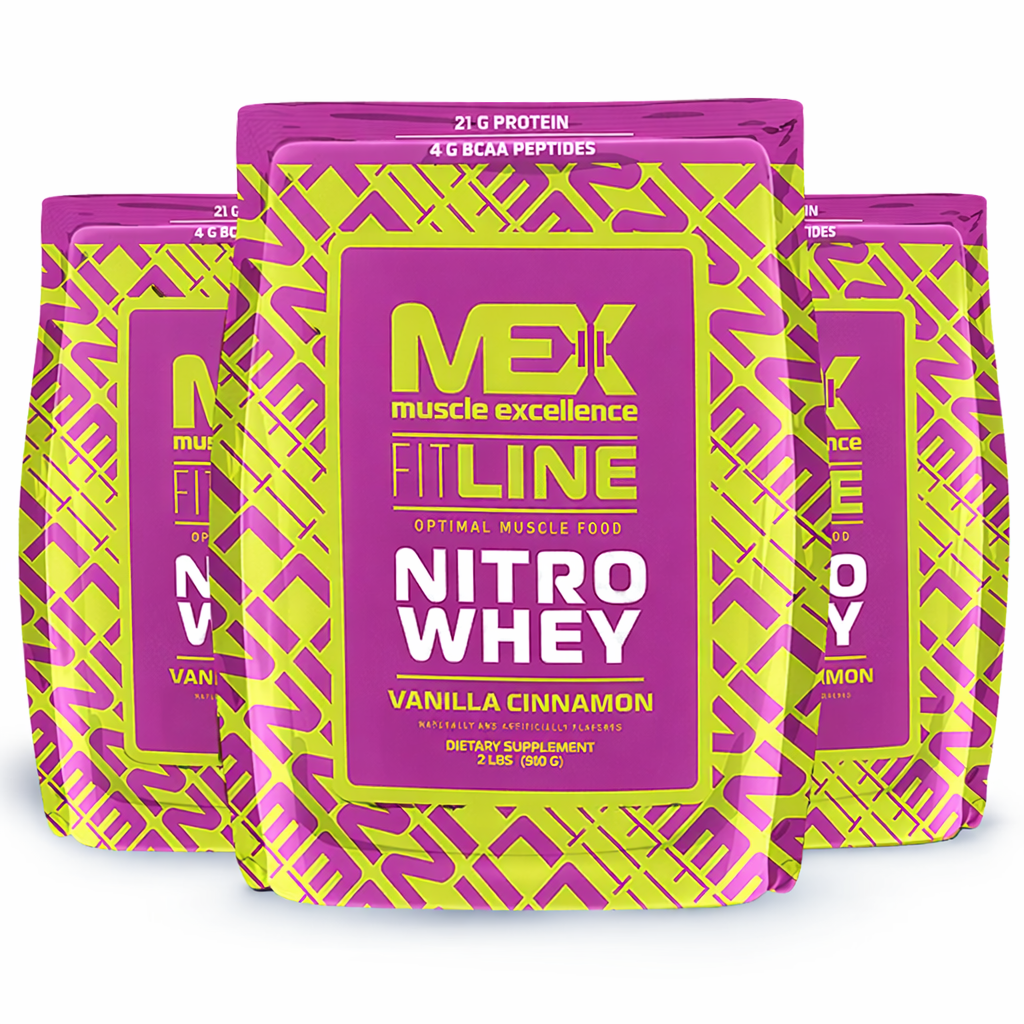 Blend Proteic, MEX Nutrition, Fit Line Nitro Whey, 2270g