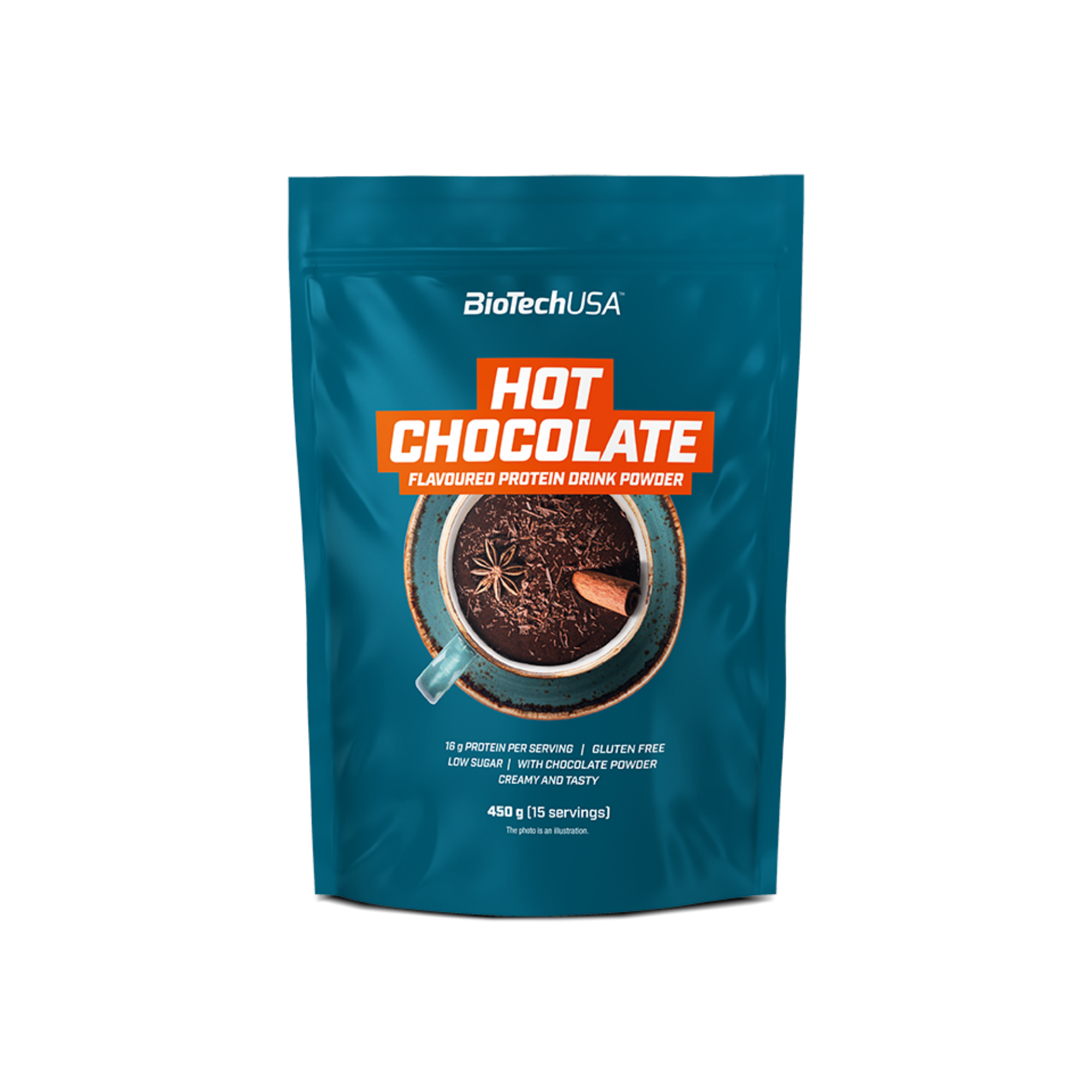 Mix Ciocolata Calda Proteica, BioTechUSA, Hot Chocolate, 450 g