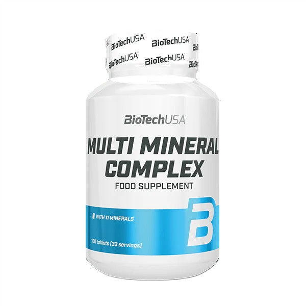 Complex Minerale, BioTechUSA, Multi Mineral Complex, 100 Tablete