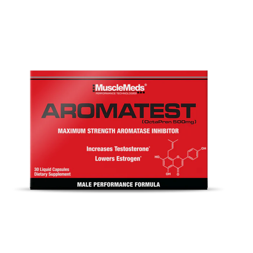 Inhibitor al Aromatazei, MuscleMeds, Aromatest, 30 Softgels