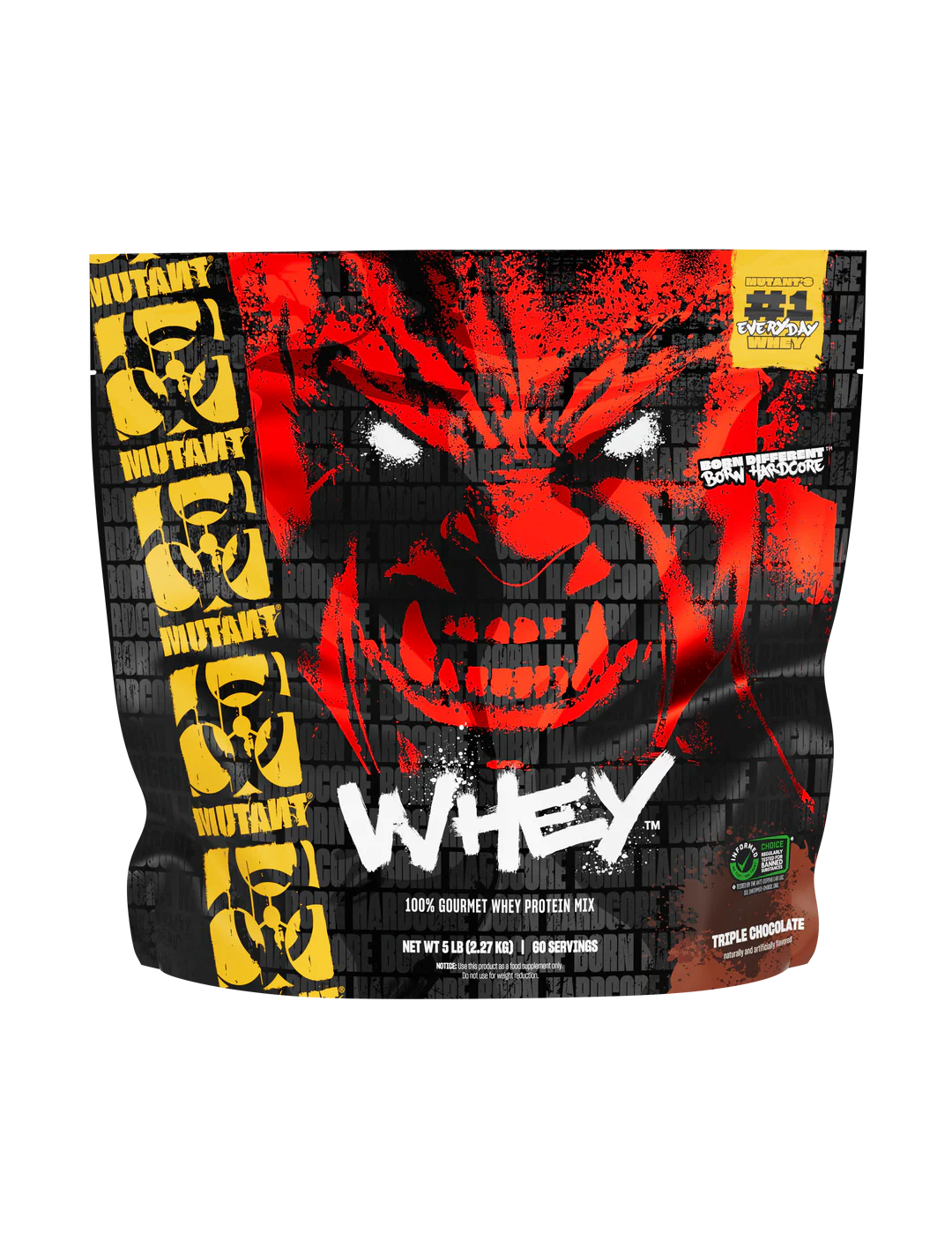 Proteina din Zer, Mutant, 100% Gourmet Whey Protein Mix, 2270g