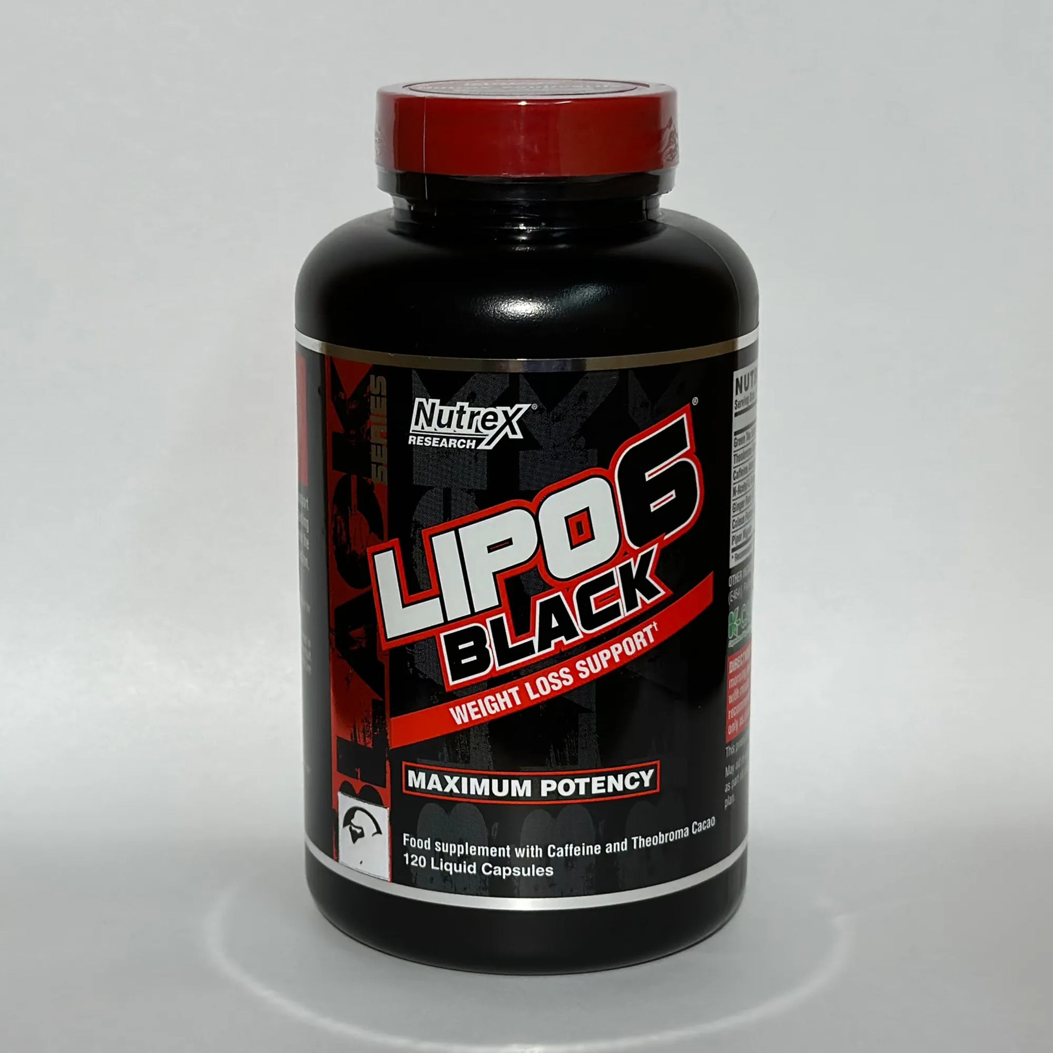 Arzator de Grasimi, Nutrex, Lipo 6 Black Maximum Potency, 120caps