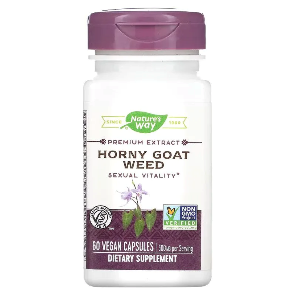 Performanta Sportiva, Nature's Way, Horny Goat Weed, 60 Vegan Capsules